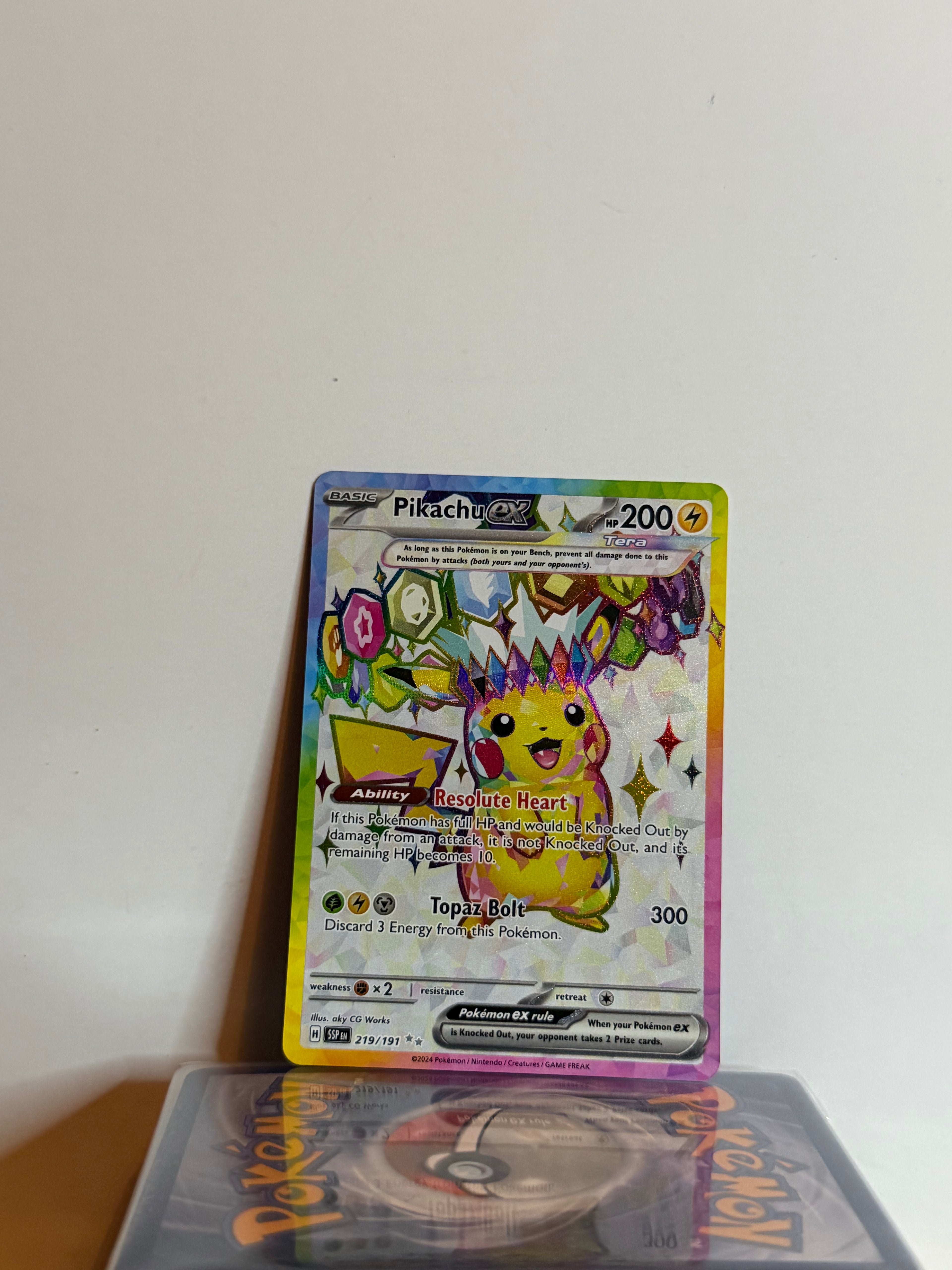 Pikachu ex 219/191