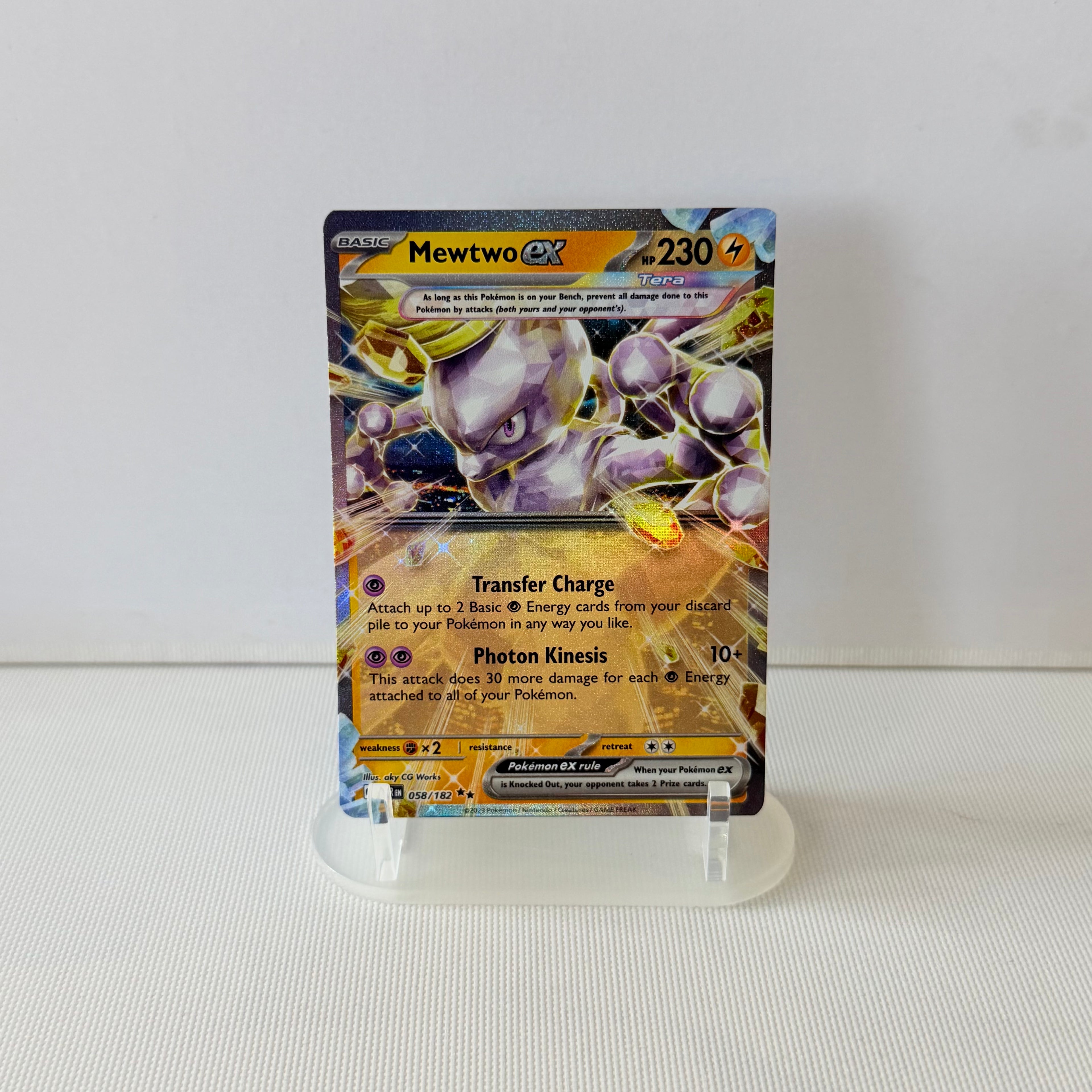 Mewtwo ex 058/182