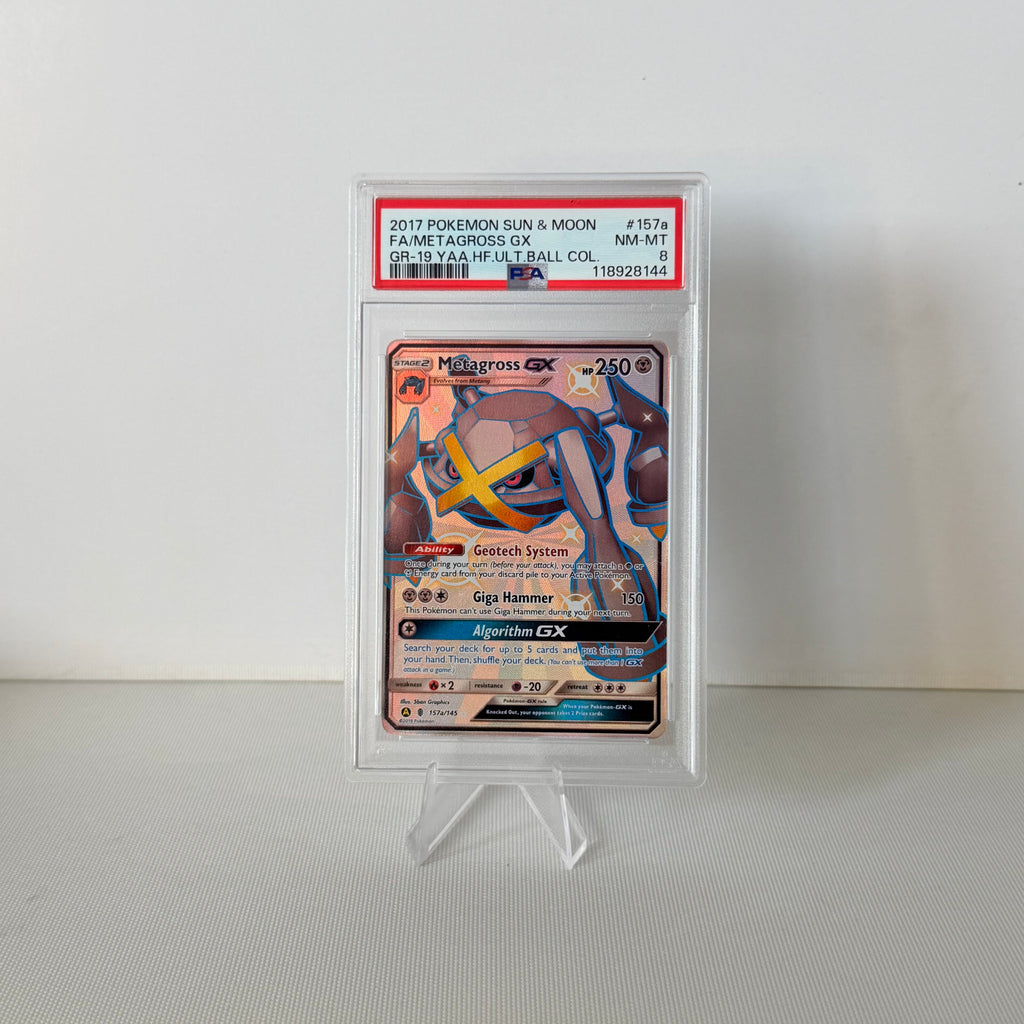 2017 Sun & Moon FA Metagross GX (PSA 8)